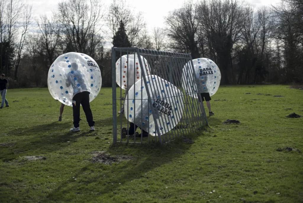 game of bubble football