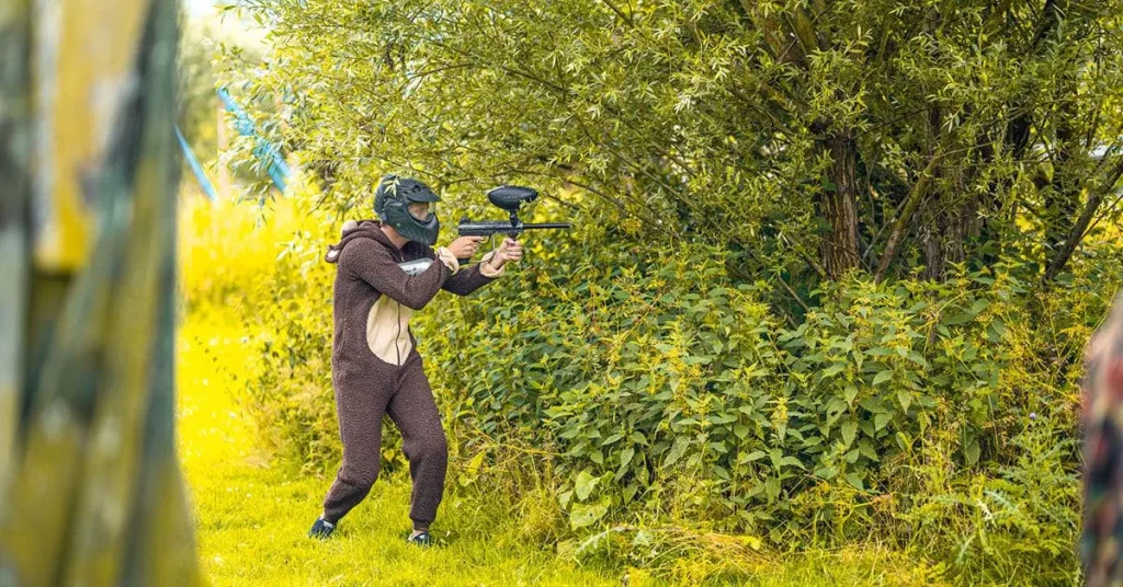 paintball al aire libre